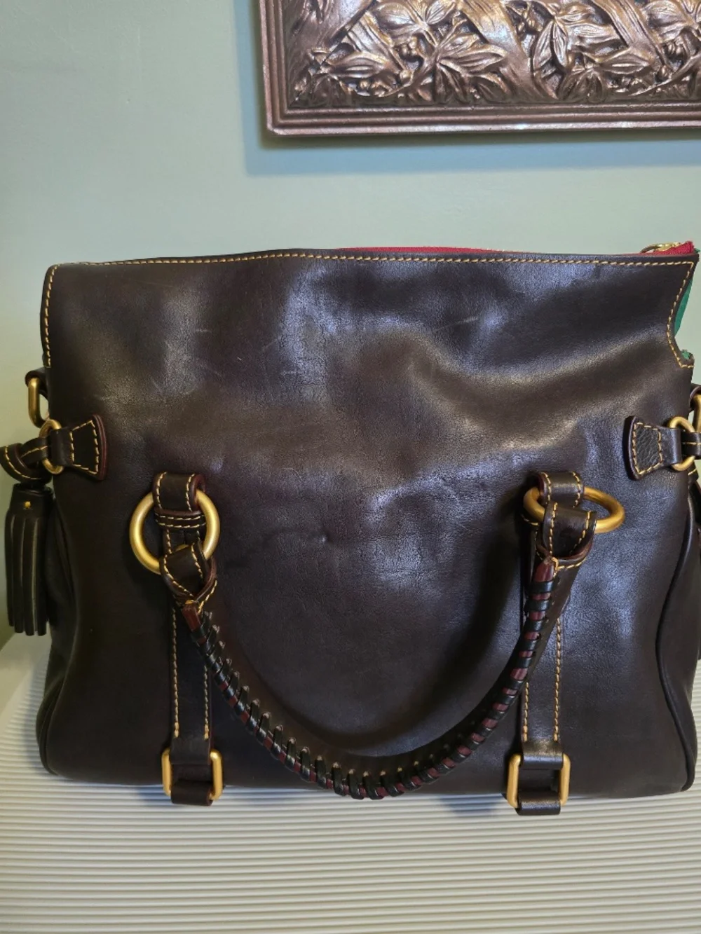 Pre-Loved  Dooney & Burke Florentine Large Satchel